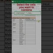TEXTJOIN Formula Quick Tip In Microsoft Excel