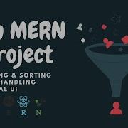 MERN Stack Project Advance Filtering Error Handling Material UI