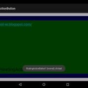 Android FloatingActionButton Example