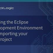 Building The Eclipse Development Environment And Importing Your First Project