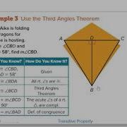 5 2 Example 3 Use The Third Angles Theorem