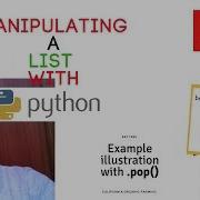 Exploring Python Lists Using The Pop Method Quick Example