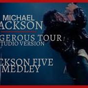 Michael Jackson J5 Medley Dangerous Tour Studio Recreation