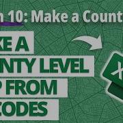How To Make A County Heat Map In Excel From ZIP Code Lists Lesson 10 Of 11