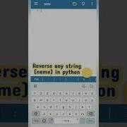 Reverse A String In Python Using Slicing Python Reverse Name Strings String Reverse Name Lwm