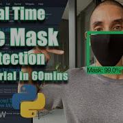 Real Time Face Mask Detection With Tensorflow And Python Custom Object Detection W MobileNet SSD