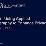 PETAce Using Applied Cryptography To Enhance Privacy Donghang Lu TikTok