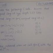 GATE 2018 CS IT C PROGRAMMING Unsigned Long Int Value Returned When Fun Call With Input 2 40 Jatin
