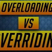 Method Overriding Vs Method Overloading