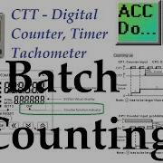 CTT Batch Counting Multi Mode Timer Counter Tachometer Counter Modes