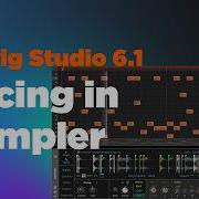 Нарезка семплов в Sampler новинка Bitwig Studio 6 1