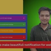 How To Make Notification Toast For Creating Responsiveness Website Using Html Css And Javascript