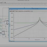 Op Amps State Variable Filter Simulation