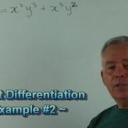 Implicit Differentiation Second Example