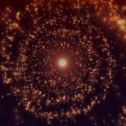 4K Orange Spiral Stars Intro Animation Overlay For Edits Logo UHD HD Effects AA Vfx