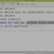 Anonymous Object In Java With Practical Pashto Language