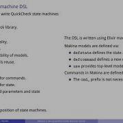 Erlang 2021 Makina A New QuickCheck State Machine Library