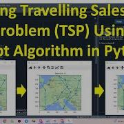 Solving Travelling Salesman TSP Using 2 Opt Algorithm In Python