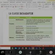 Charger Un DataSet 1 Comprendre Le DataAdapter