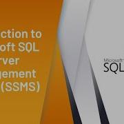 Introduction To SQL Server Management Studio SSMS