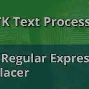 NLTK Text Processing 13 Regular Expression Replacer