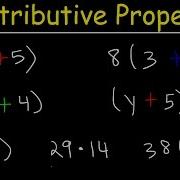 The Distributive Property Of Multiplication