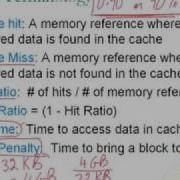 Mod 06 Lec 27 Cache Operation