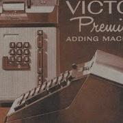 Victor Adding Machine Vintage Calculator
