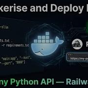 How To Dockerise And Deploy Any Python API For Free Docker Render Full Tutorial