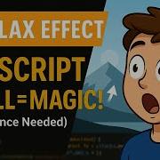 JavaScript Parallax Effect Tutorial Scroll Animation With Vanilla JS
