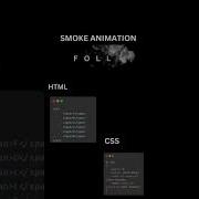 Today S Short Feature Smoke Animation Using Html And CSS Day 1 Shorts Shortvideo Viral