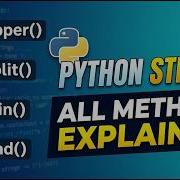 Python String Methods