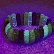 Checking Amber Under UV Light Real Or Fake Смотрим на янтарь под ультрафиолетом