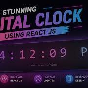 React Digital Clock Tutorial Beginner Friendly
