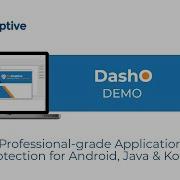 Demo Of DashO Java And Android Obfuscator