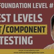 ISTQB Foundation Level 14 Test Levels Unit Component Testing