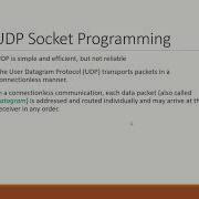 Network Programming With Java Sockets UDP Server