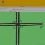 Drawing A Median U Turn Intersection Using Synchro Software