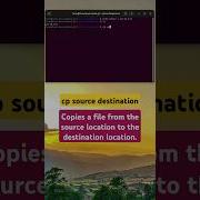 Linux For Beginners Lesson 8 Copying Files With Cp Linux Opensource