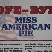 Don McLean American Pie Lyric Video
