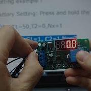 Set The Parameters Of KC23C01 Multifunction Pulse Counter Delay Time Relay Simple PLC Module
