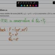 26 4 Conservative Vector Field Example 2