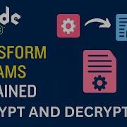 37 Node Js Transform Streams Explained Encrypt Decrypt Files Using Custom Streams