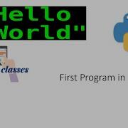 Hello World Python Castor Classes