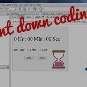 Java NETBEANS IDE Count Down For A Hr Or A Min By Tech RR