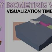 PHOTOSHOP VISUALIZATION TIMELAPSE ISOMETRIC SIMPLE HOUSE MODEL VIEW