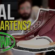 Solovair Boot Review CUT IN HALF The Real Doc Martens Boots Solovair 8 Eye Derby Boot