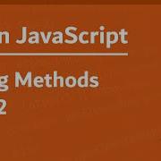 Learn JavaScript In Arabic 2021 028 String Methods Part 2