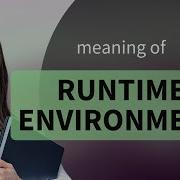 Understanding The Runtime Environment In English