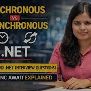Day 30 Synchronous Vs Asynchronous In NET Top 100 NET Interview Questions Async Await Explained